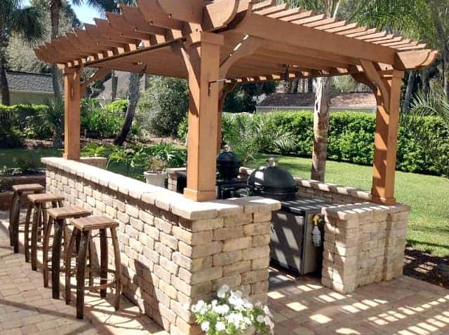 Can You Put a Grill Under a Pergola?